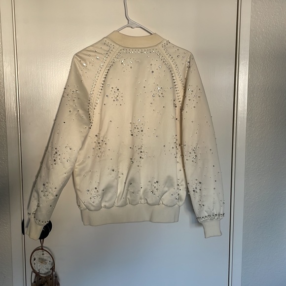 House of CB Satin Bomber Jacket - Picture 3 of 5